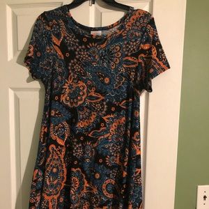 Lularoe Xs Carly legging material